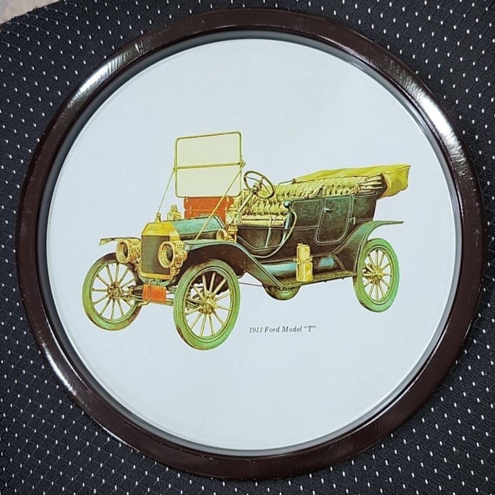 1911 FORD MODEL T METAL TIN TRAY